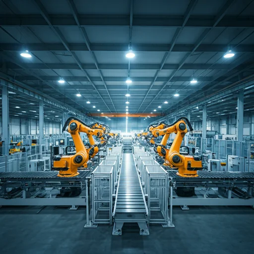 Modern Chinese factory